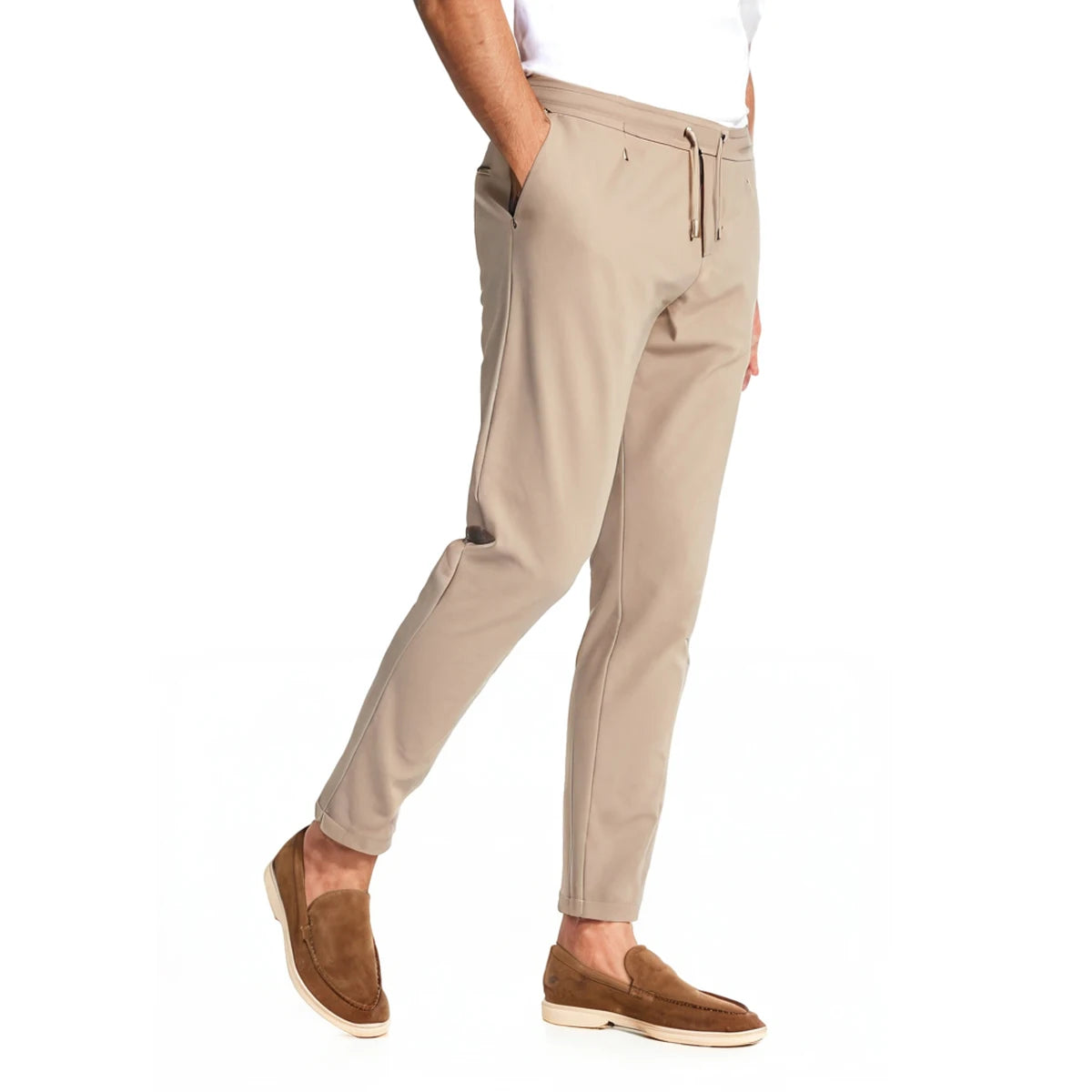 Extensible Slim Fit Pantalon