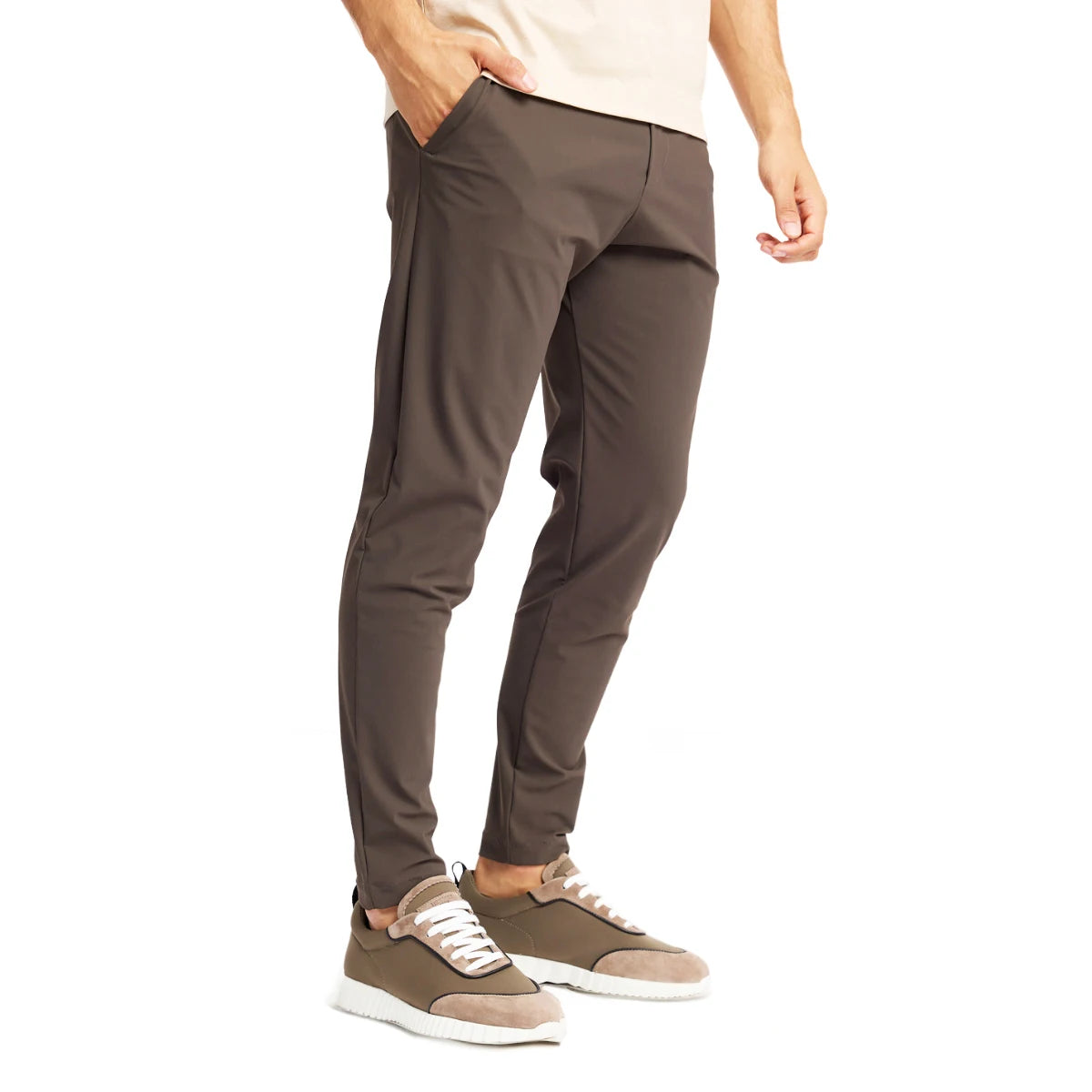 Extensible Slim Fit Pantalon